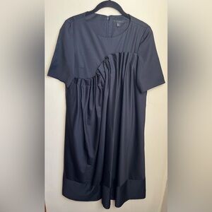 COS sculptural midi dress